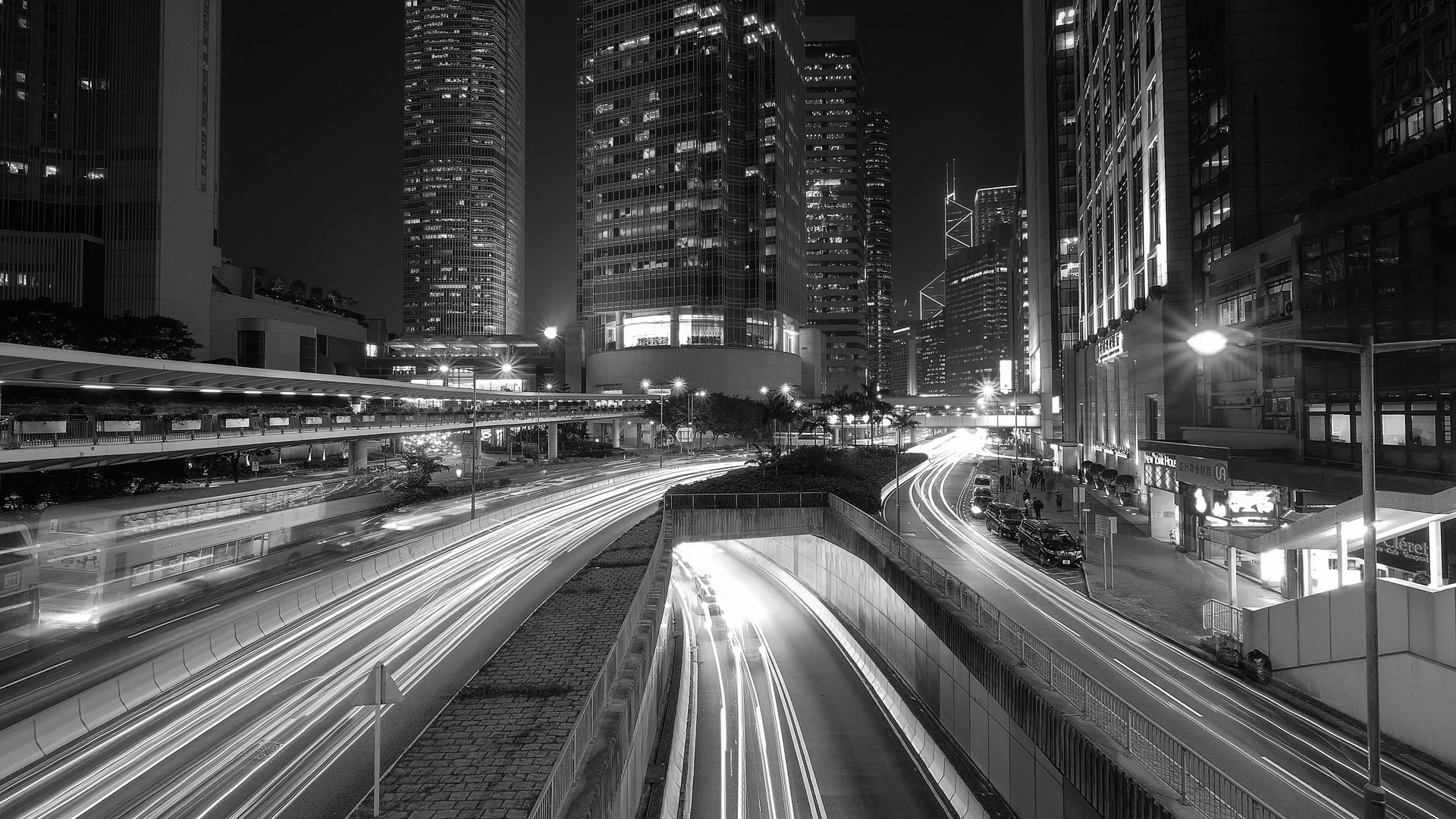 City Black & white