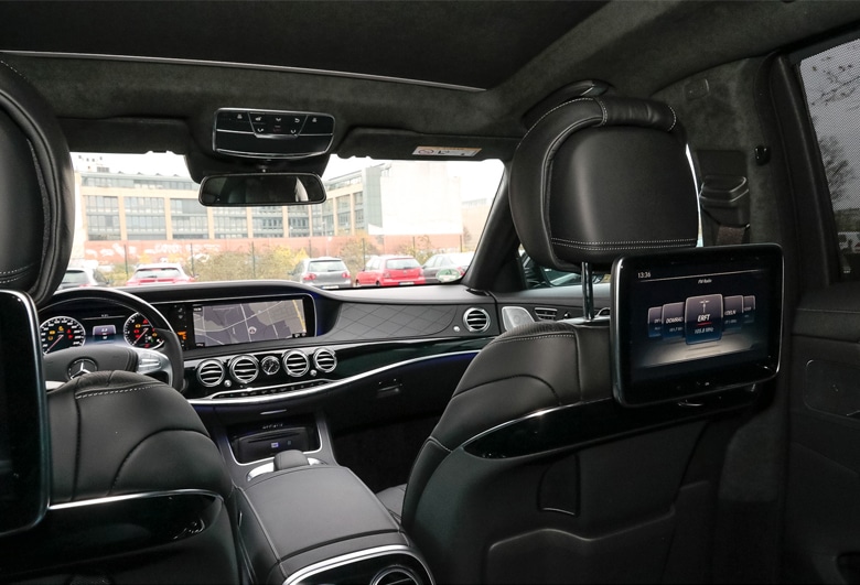 Mercede S-Klasse View | Mainhattan Limousines